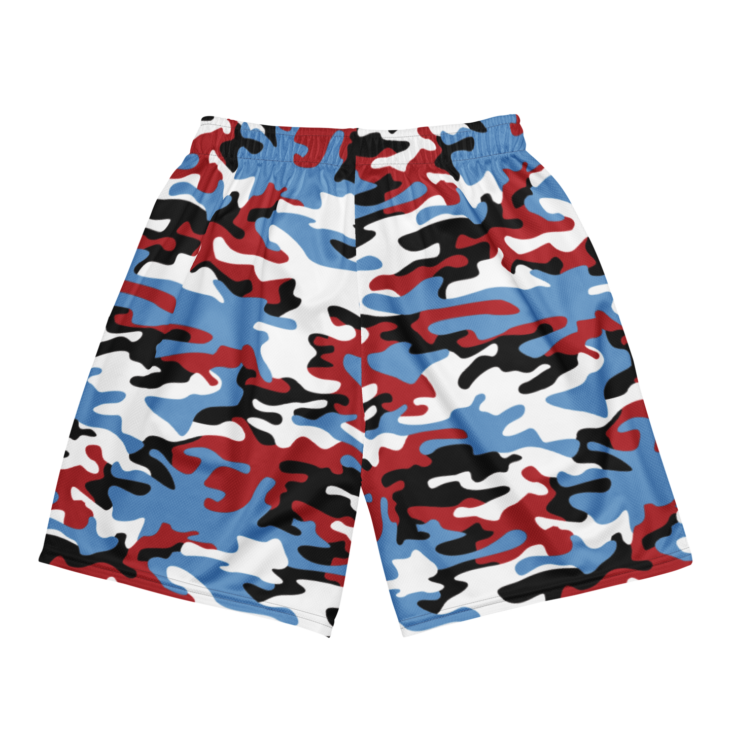 Camo (T$ 4'z Blue/Red) Mesh Shortz