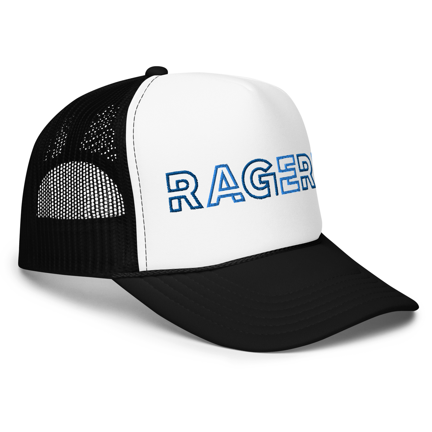 Neon Ragerz (Navy/Baby Blue)