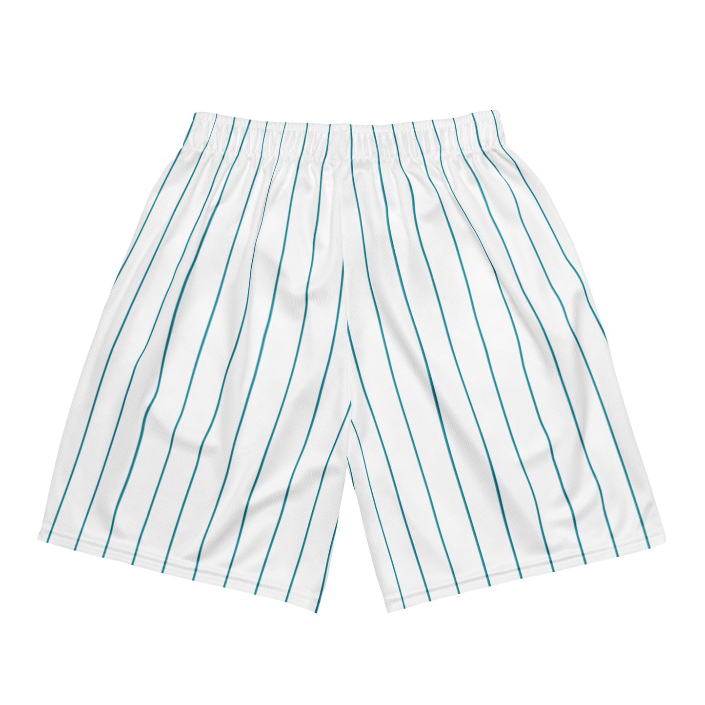 Marlinz Pin Stripe(Teal) Mesh Shortz