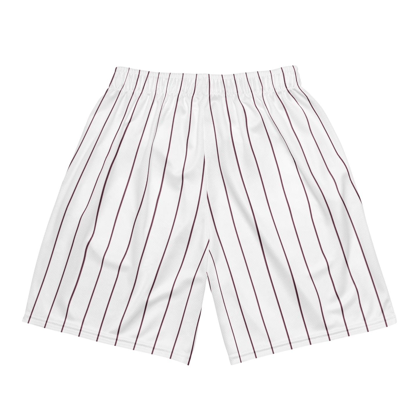 Philliez Pin Stripe(Maroon) Mesh Shortz