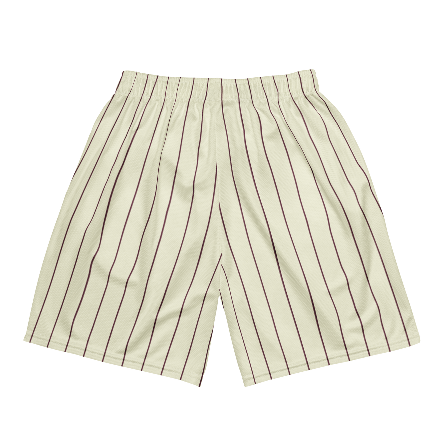 Philliez Vintage Pin Stripe(Maroon) Mesh Shortz