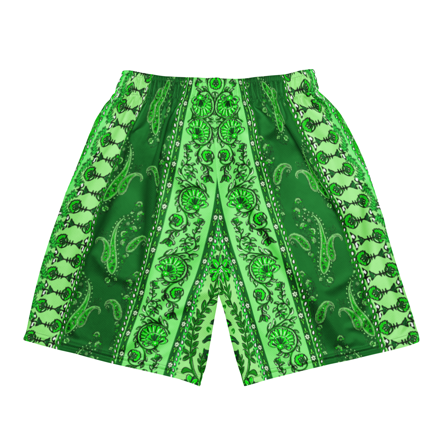 Striped Paisley (Green)