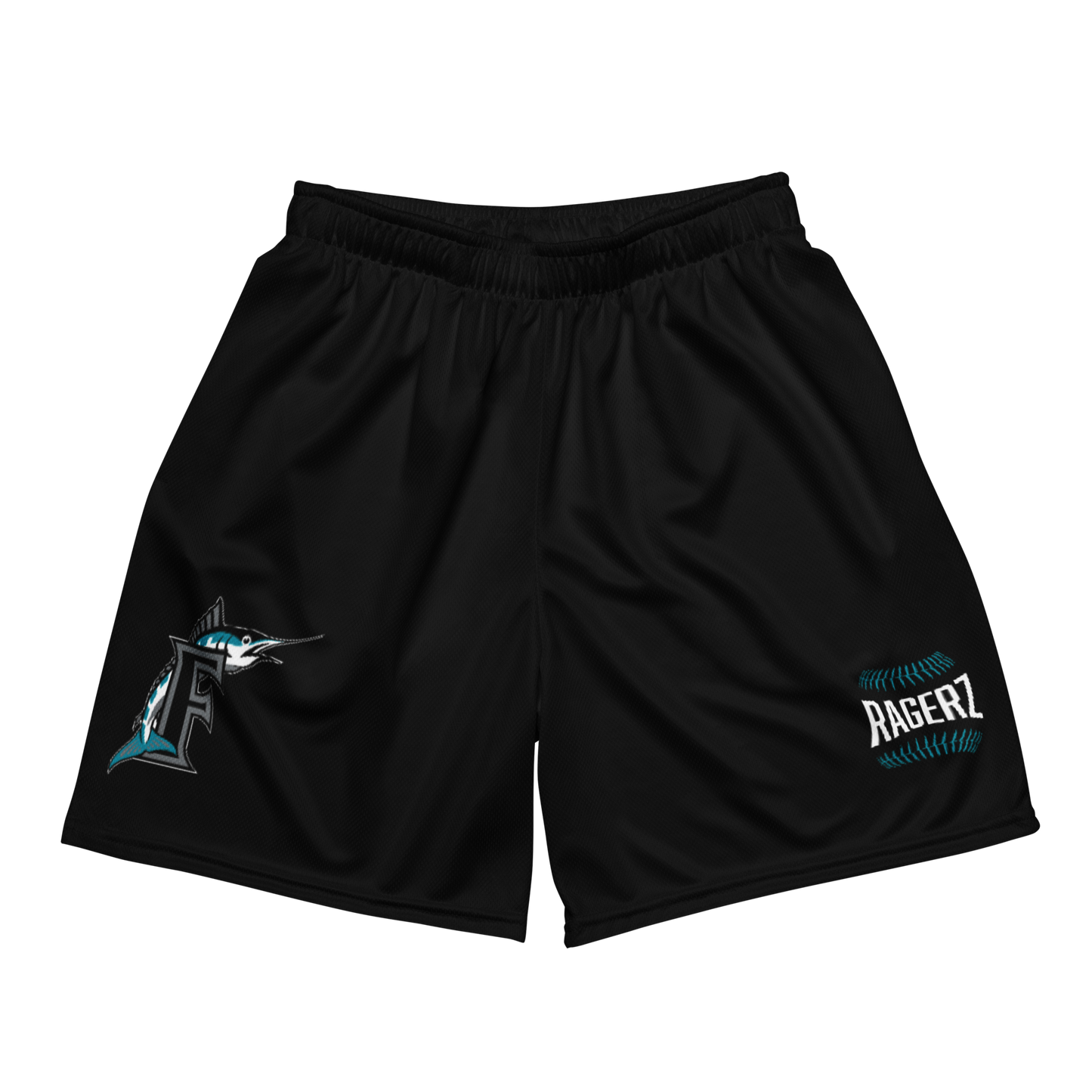 Marlinz Black Mesh Shortz