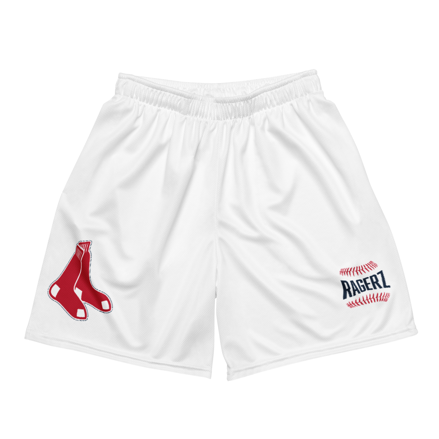 Sox White Mesh Shortz