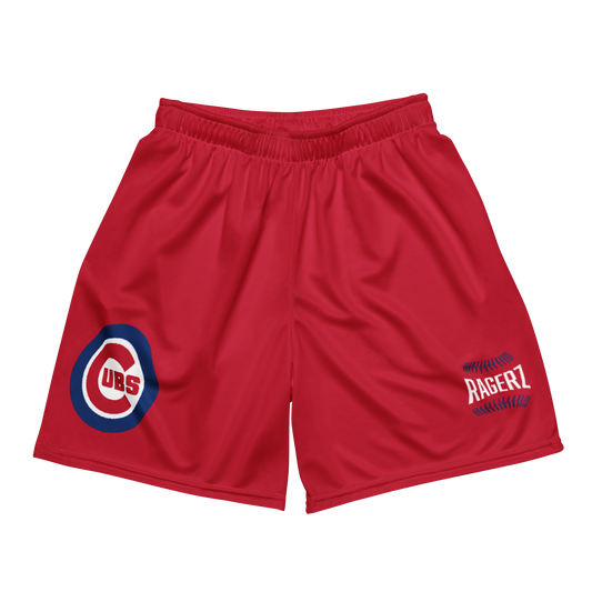 Cubz Red Mesh Shortz