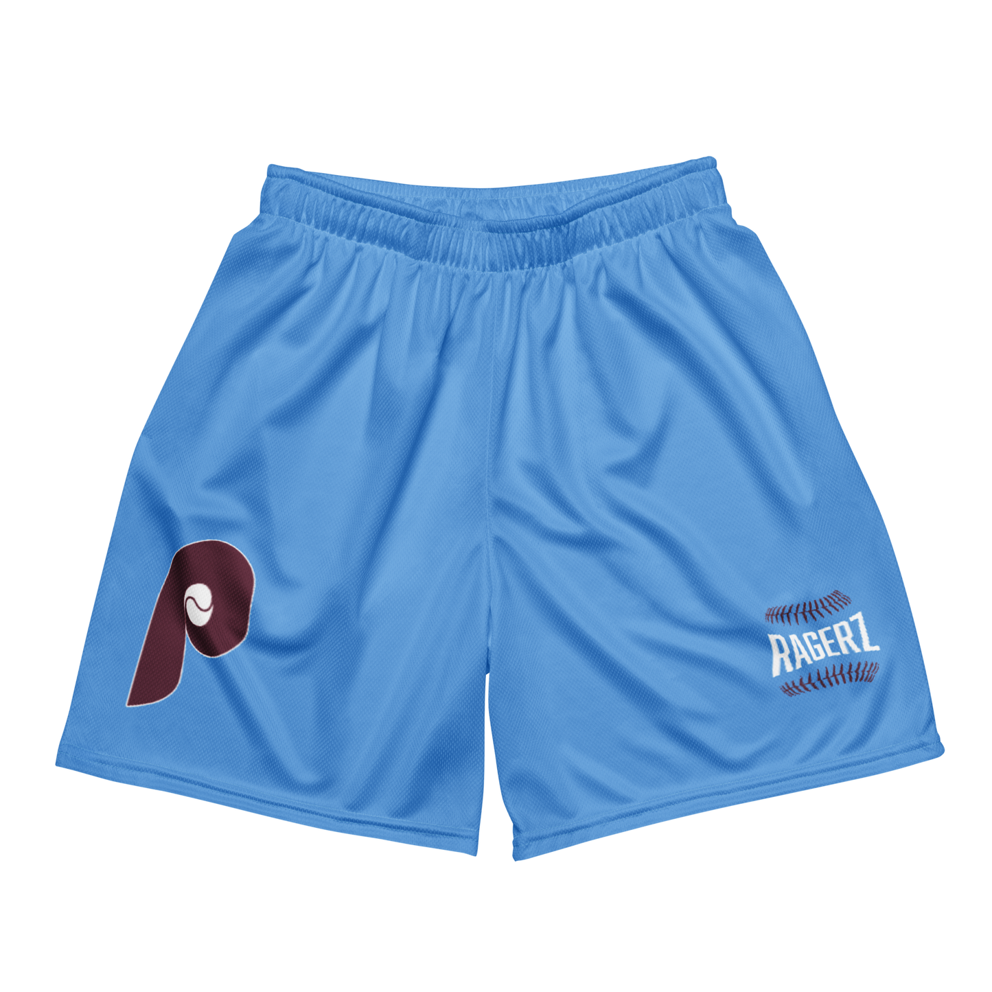 Philliez Blue Mesh Shortz