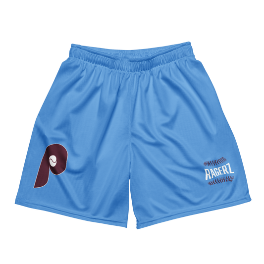 Philliez Blue Mesh Shortz