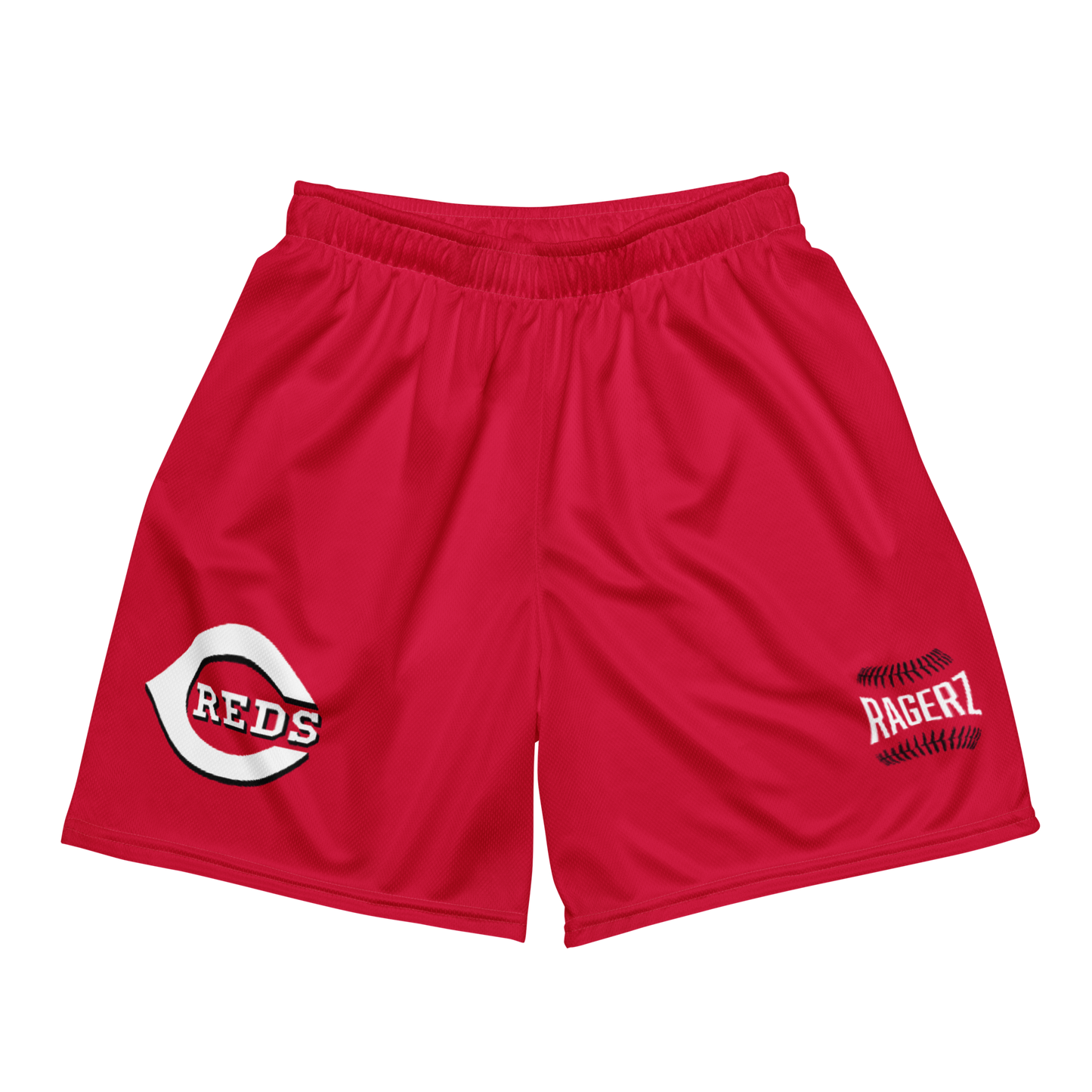 Redz Red Mesh Shortz