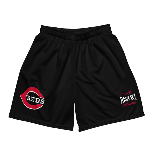 Redz Black Mesh Shortz