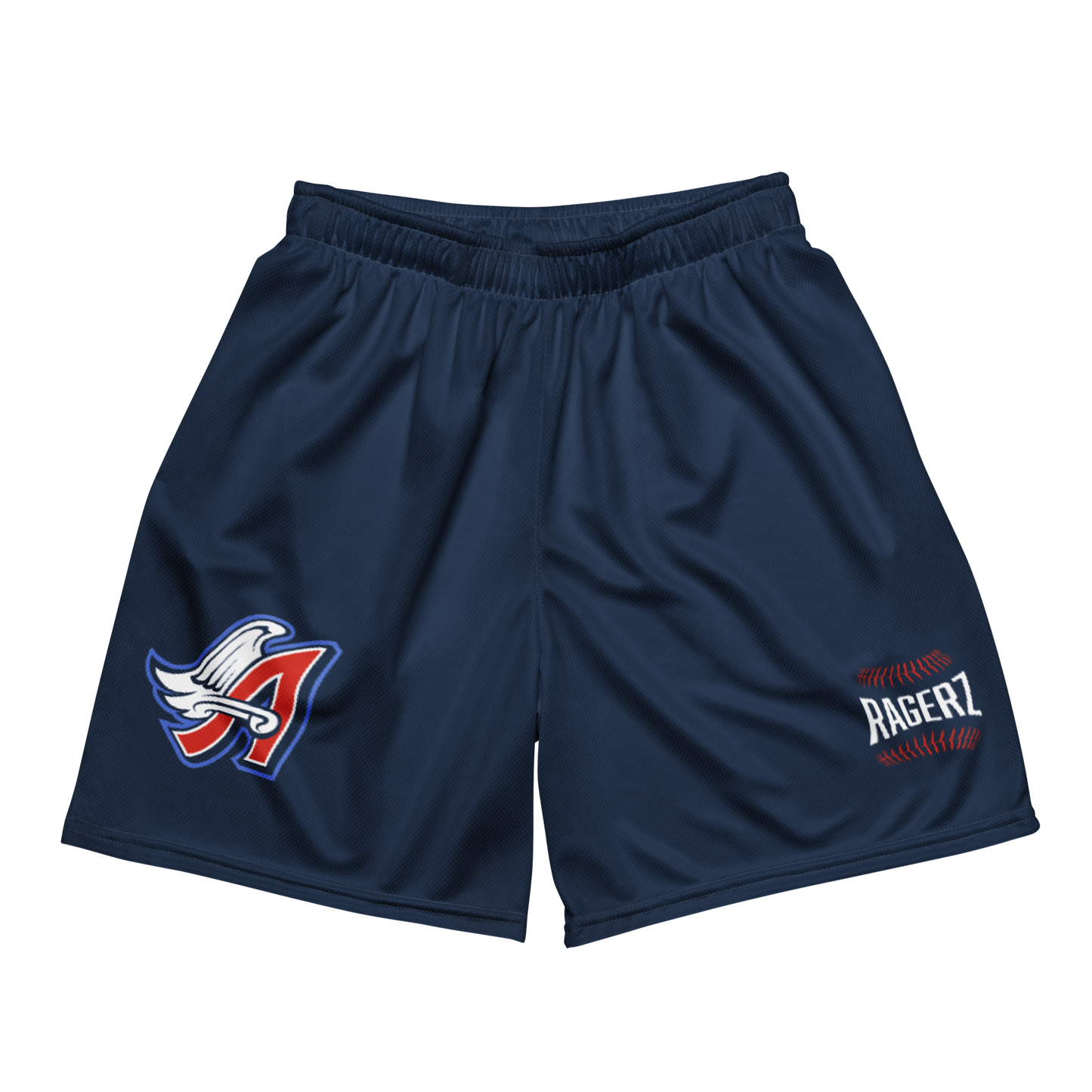 Angelz Blue Mesh Shortz