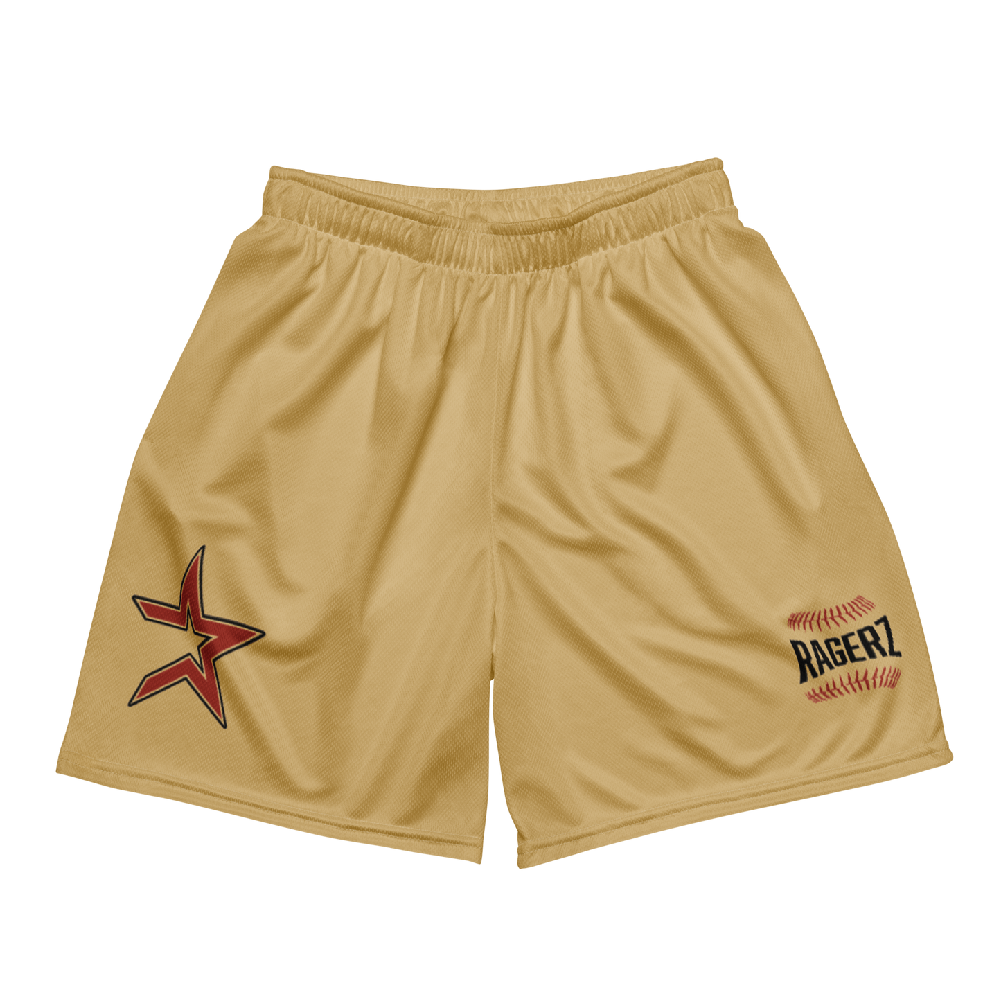 Astroz Gold Mesh Shortz