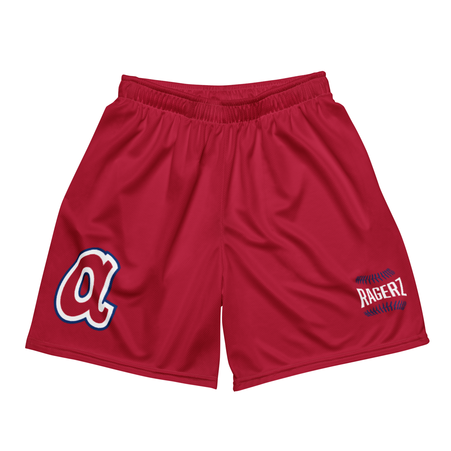 Bravez Red Mesh Shortz