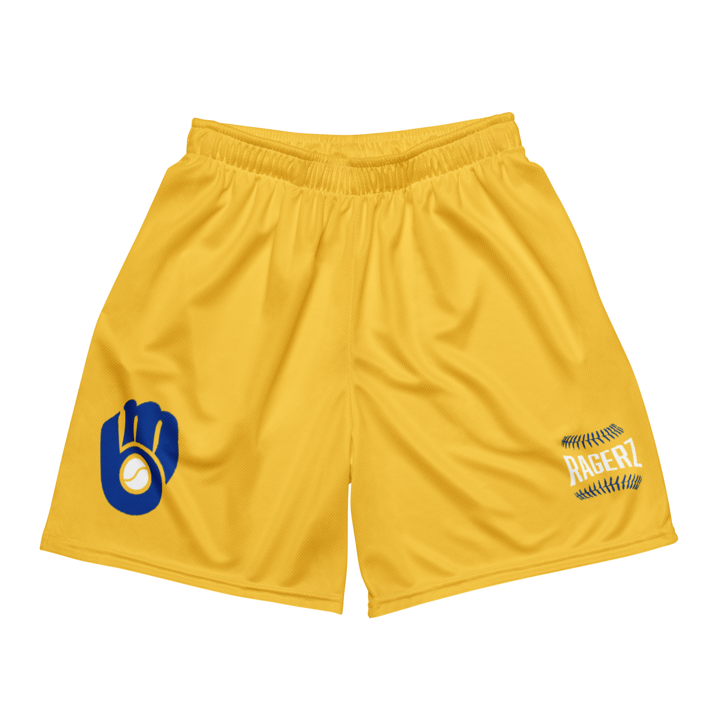 Brewerz Yellow Mesh Shortz