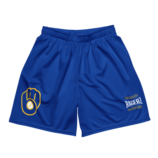 Brewerz Blue Mesh Shortz