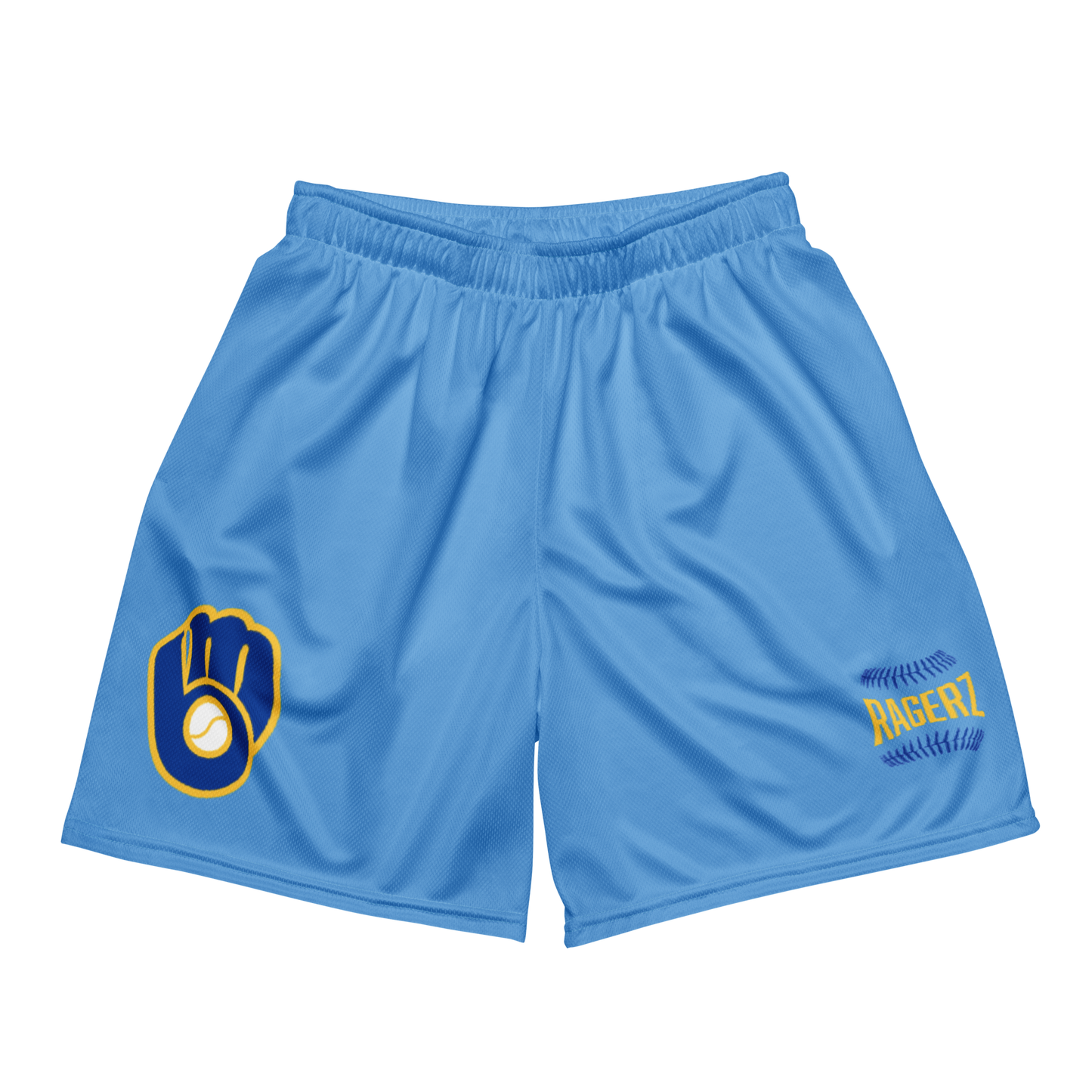 Brewerz Light Blue Mesh Shortz