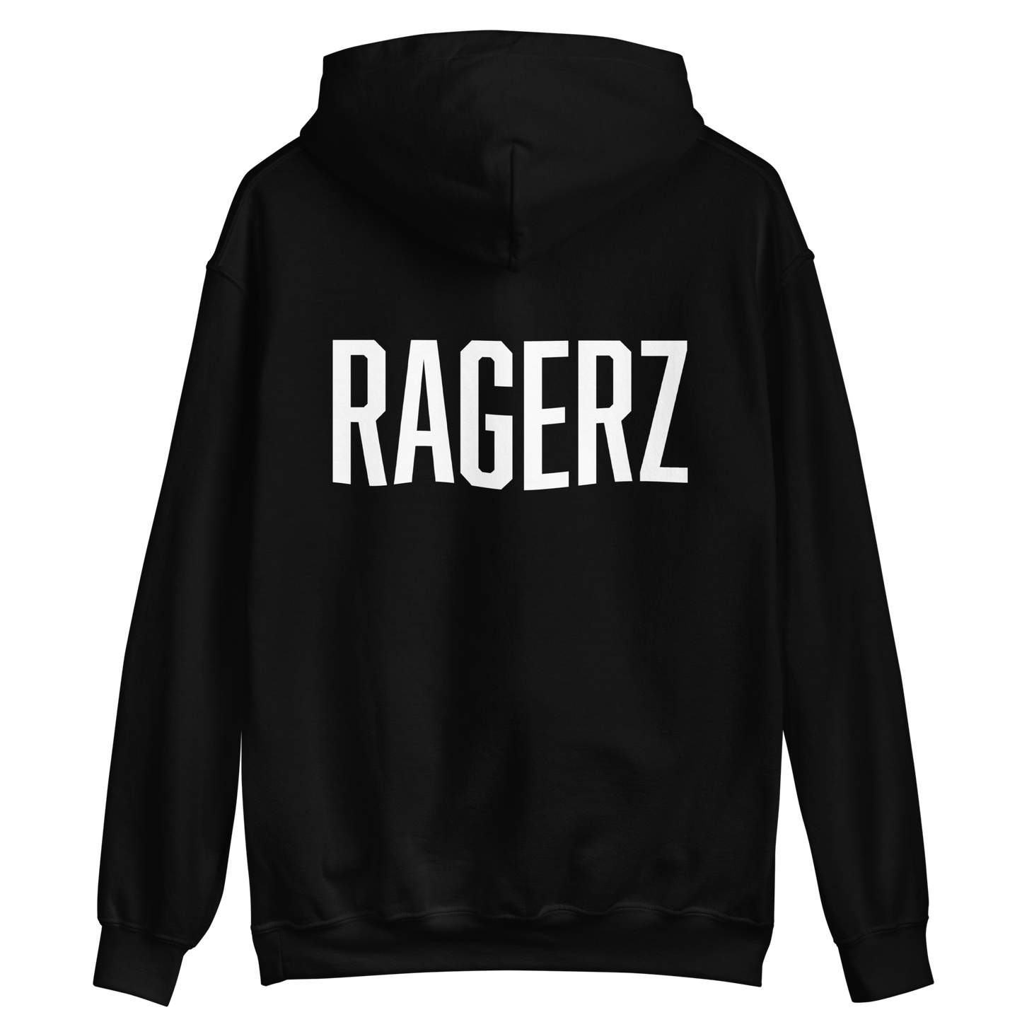 Black OG Ragerz Logo Hoodie (Unisex)