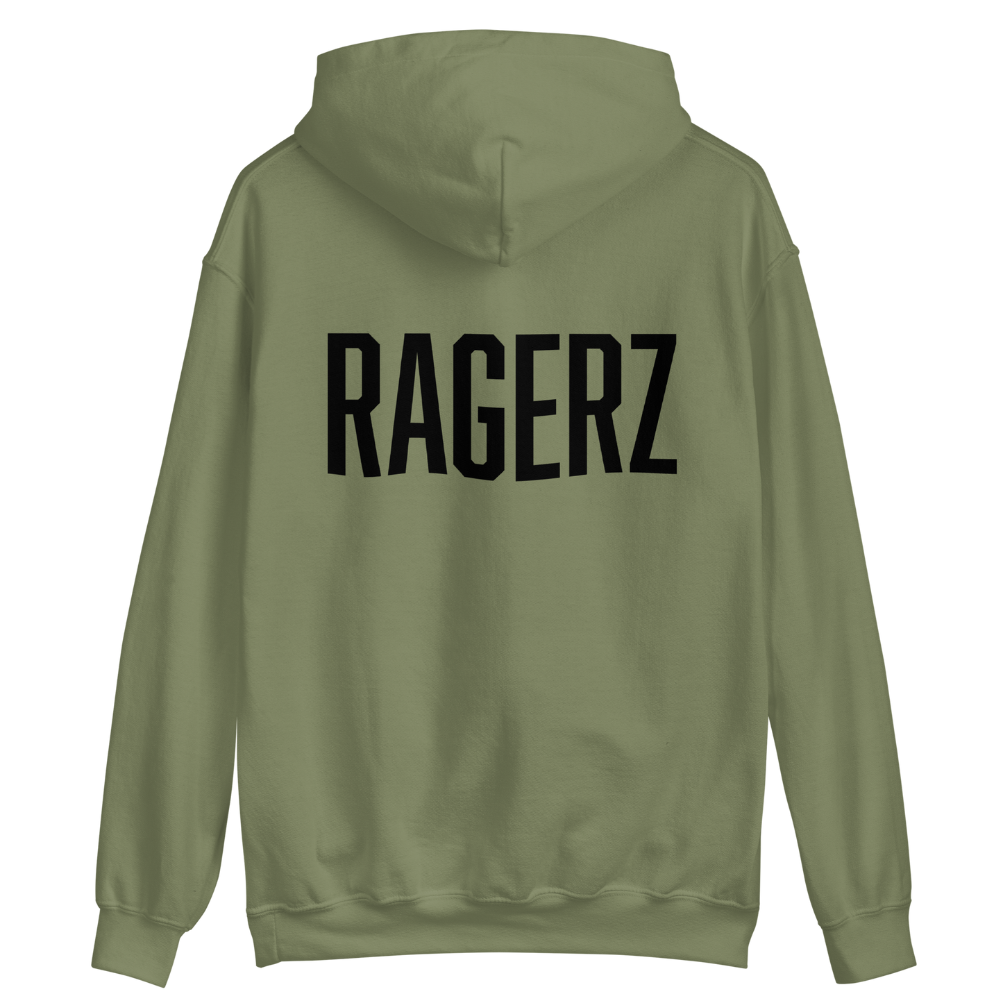 Green/Black OG Ragerz Logo Hoodie (Unisex)