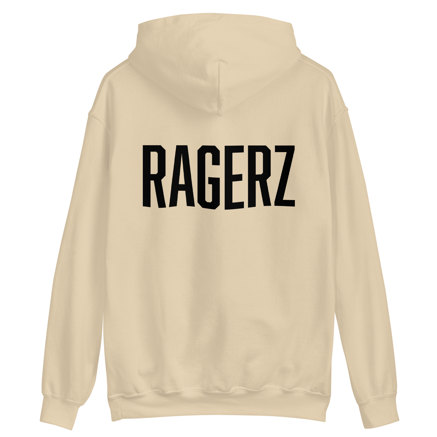 Tan OG Ragerz Logo Hoodie (Unisex)